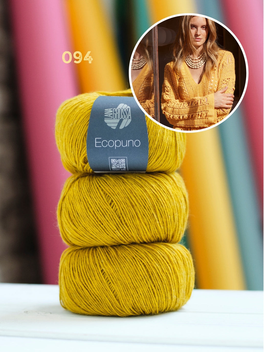 Häkelpaket Ecopuno Tunika