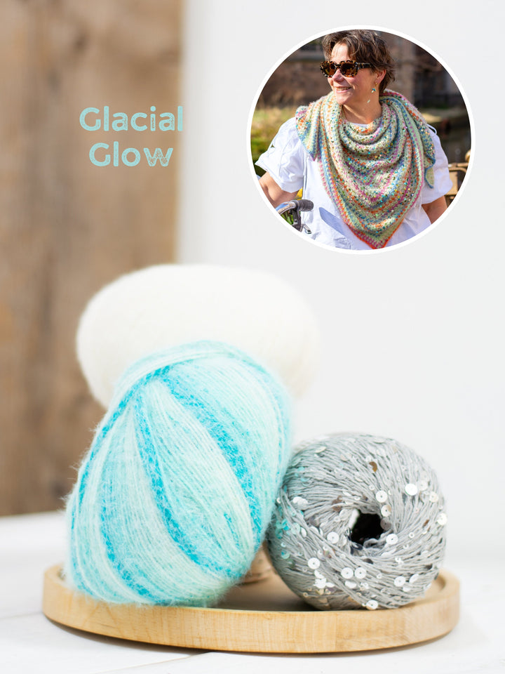Häkelpaket Spring Sparkle Tuch