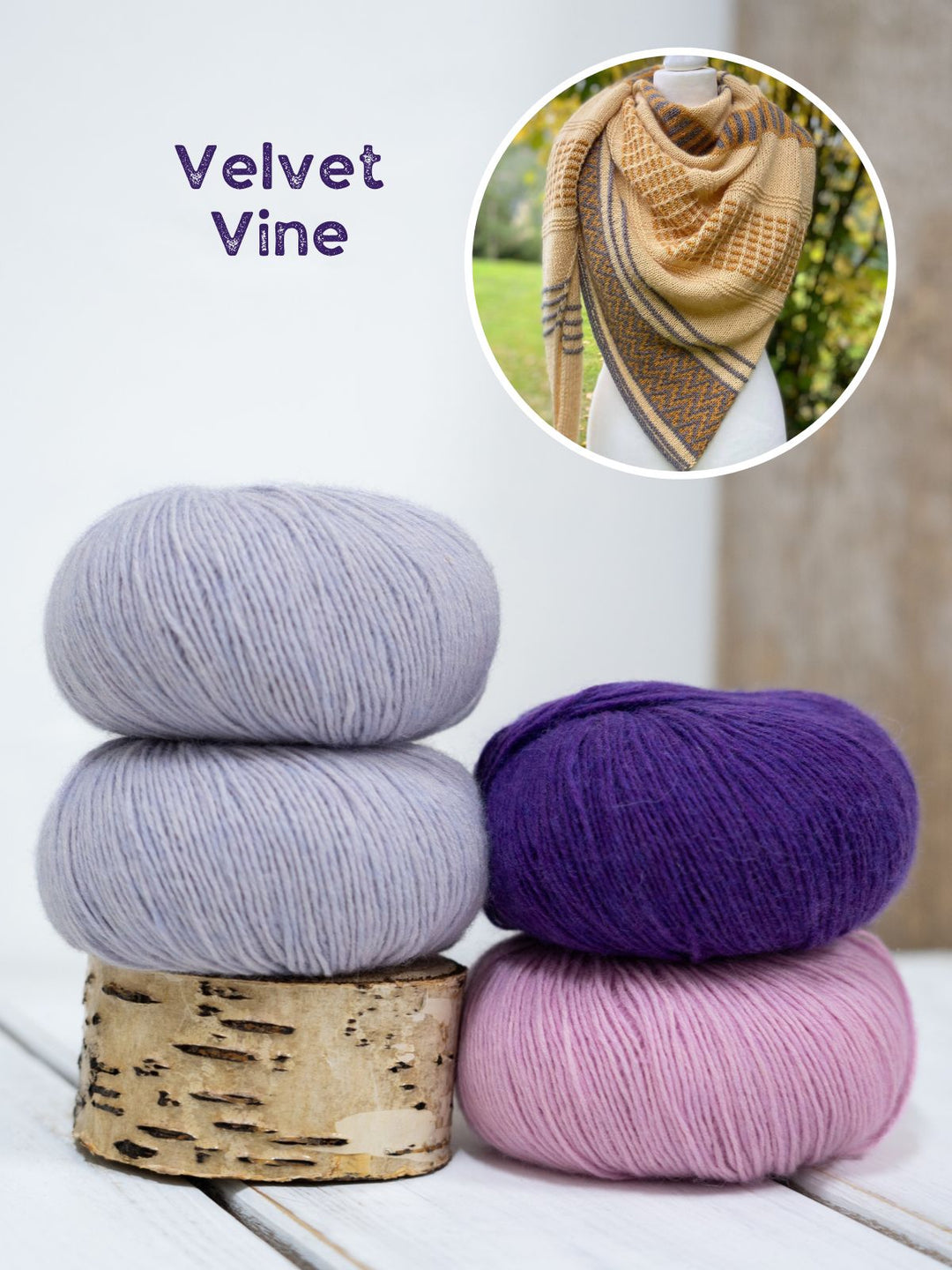 Strickpaket Lizas Tuch Cozy Gold