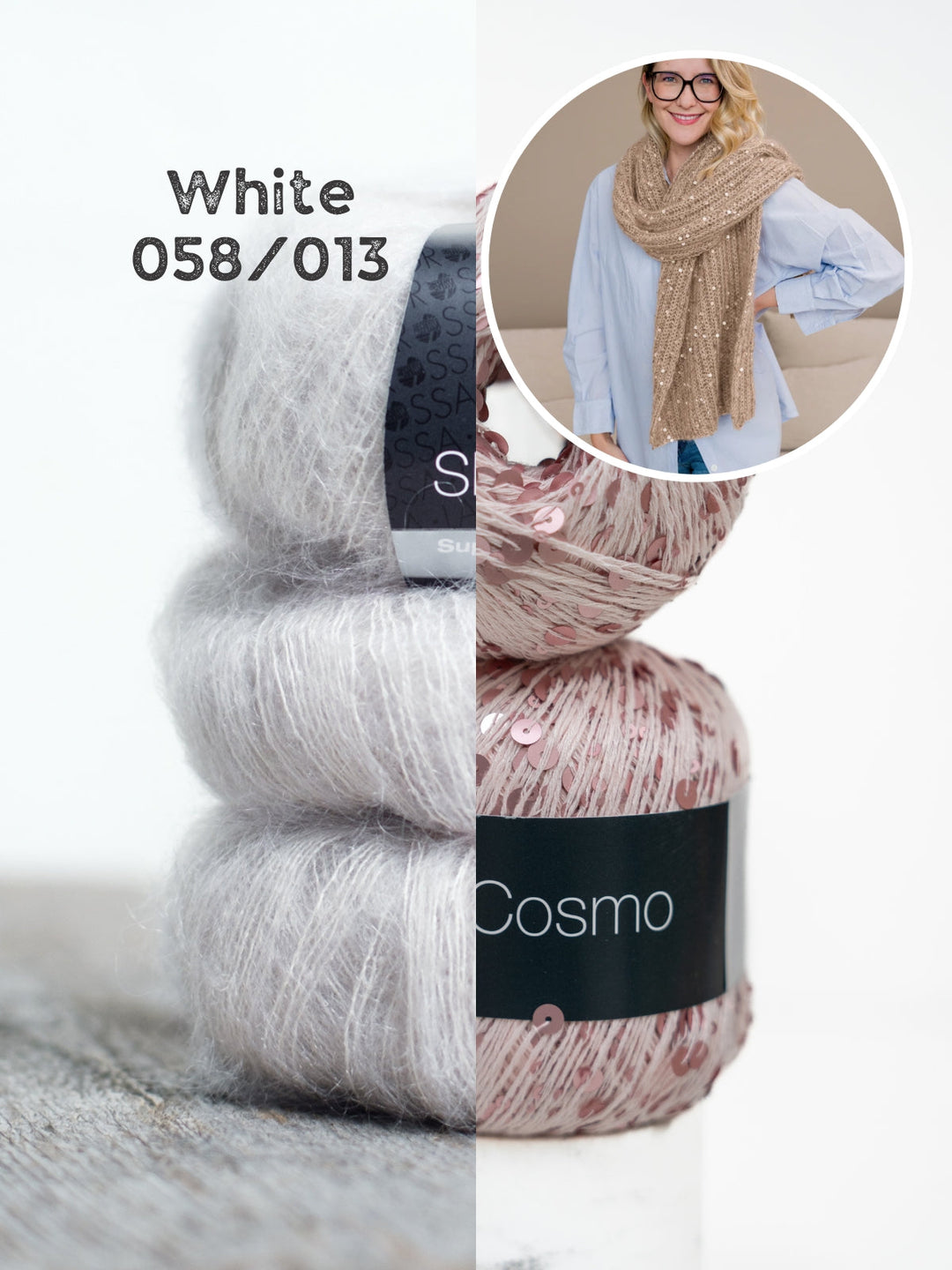 Strickpaket Emi Scarf - Sinchens Knitwear