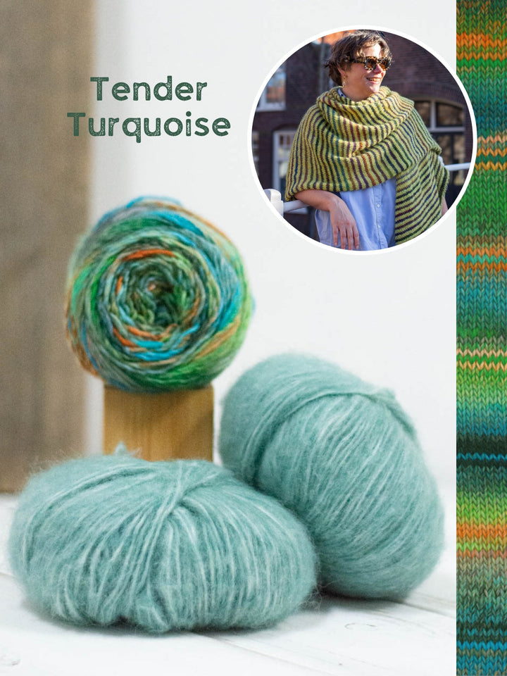 Strickpaket Sweetheart Tuch XXL