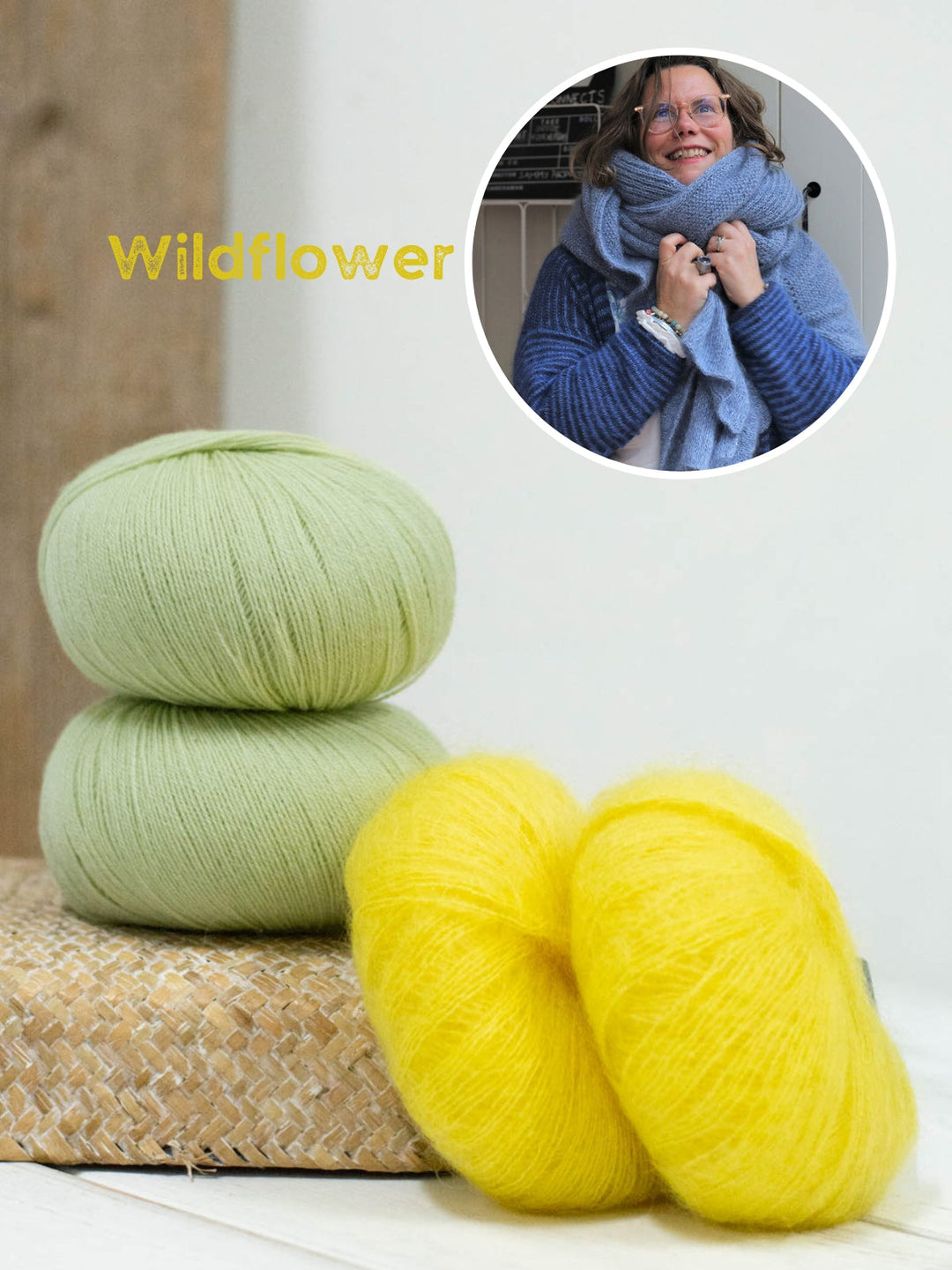 Strickpaket 'Kolding' Schal Chris Berlin