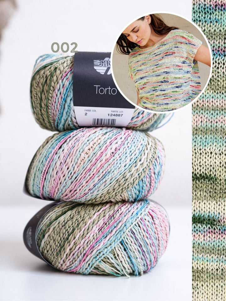 Strickpaket Torto Shirt in Glatt rechts