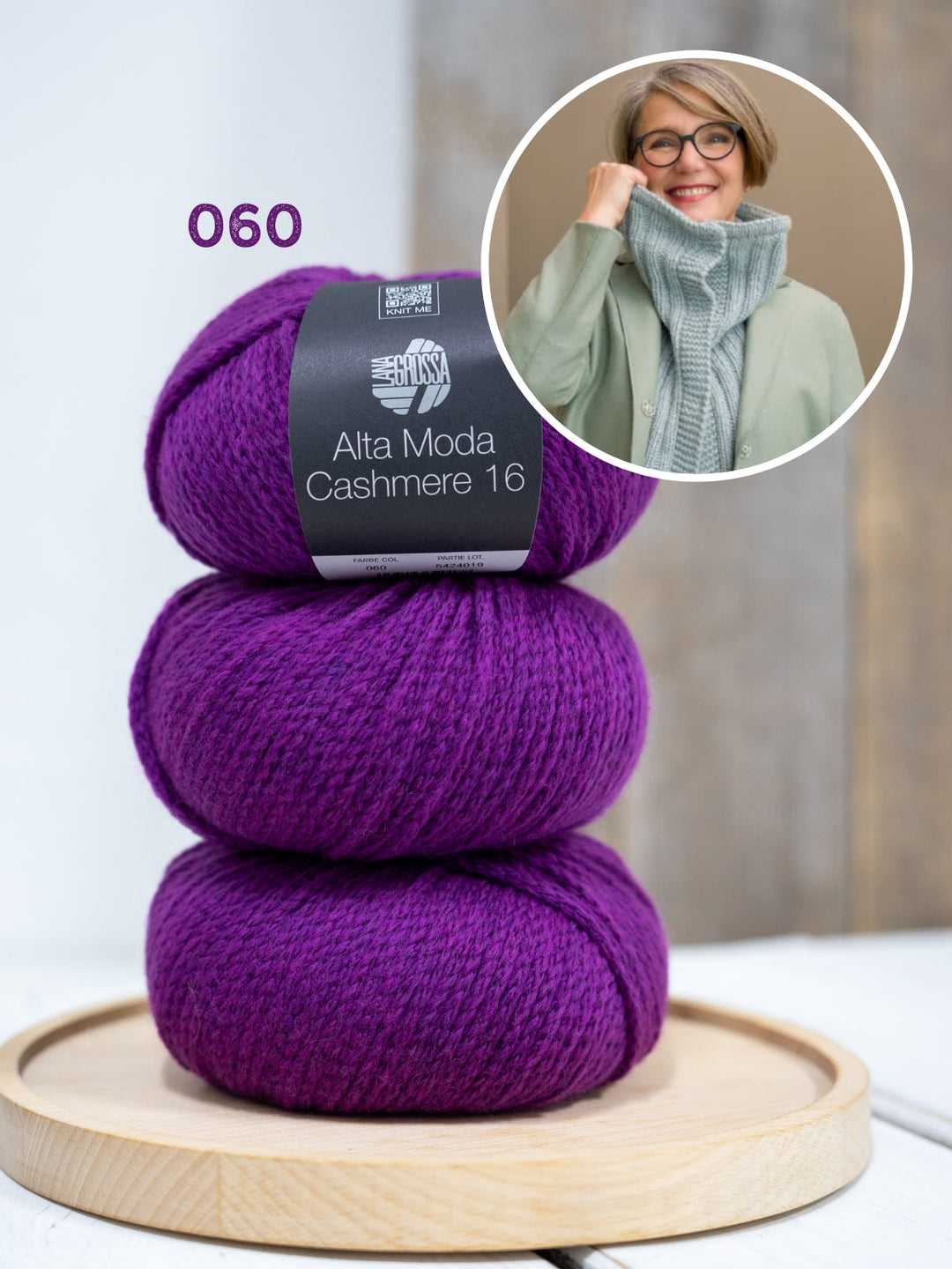 Strickpaket Offener Loop-Schal – Tanja Steinbach