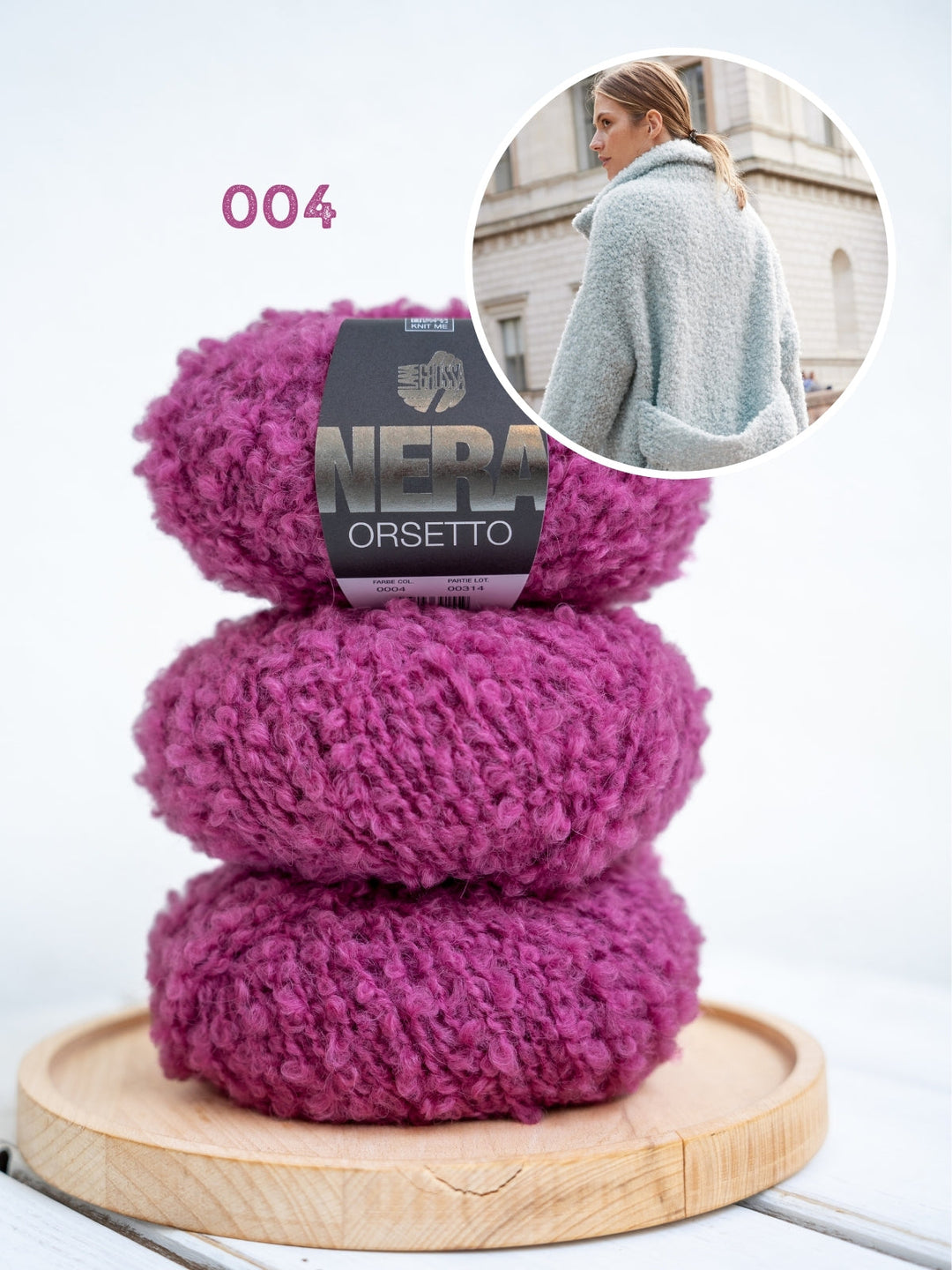 Strickpaket Orsetto Jacke