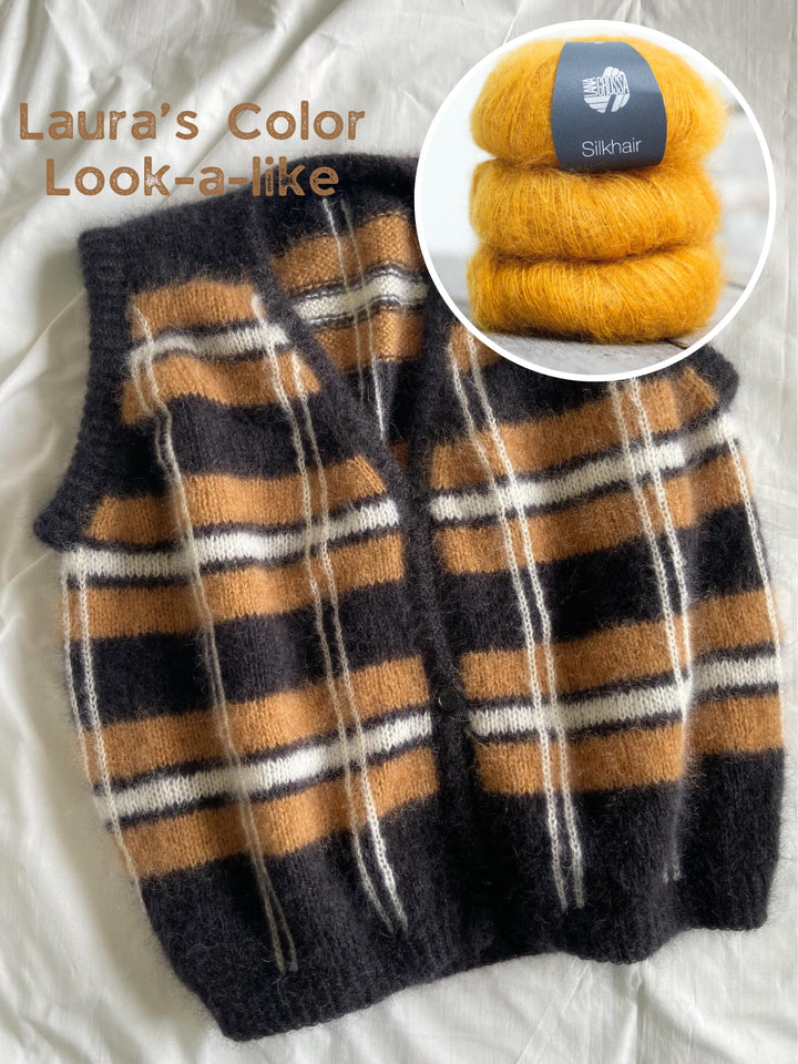 Strickpaket Ceallaigh Weste - Kolibri by Johanna