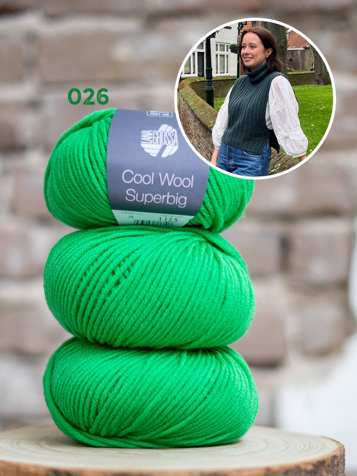 Häkelpaket Cardamom Pullunder – Studio Hook & Yarn