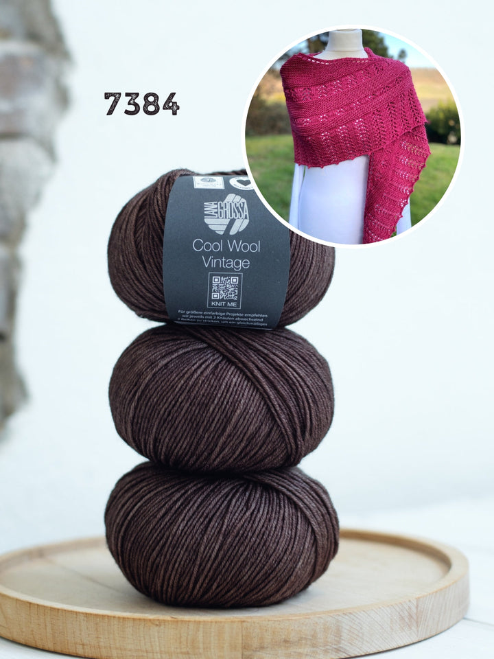 Strickpaket Lizas Tuch Muskatblüte