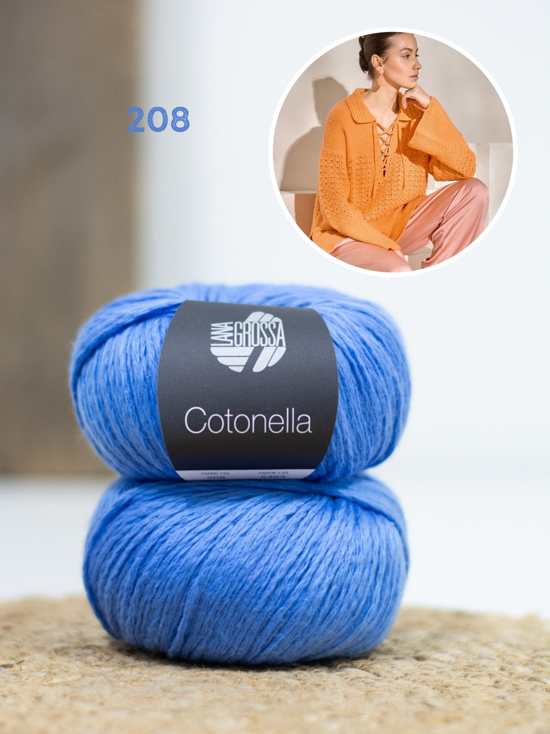 Strick- und Häkelpaket Cotonella Pullover