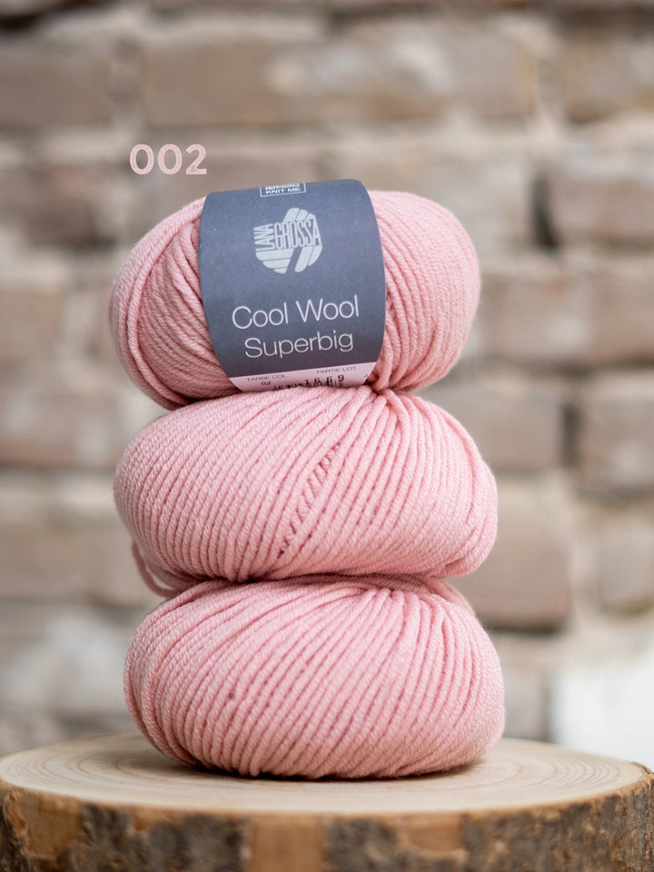 Strickpaket Cool Wool Superbig Mütze
