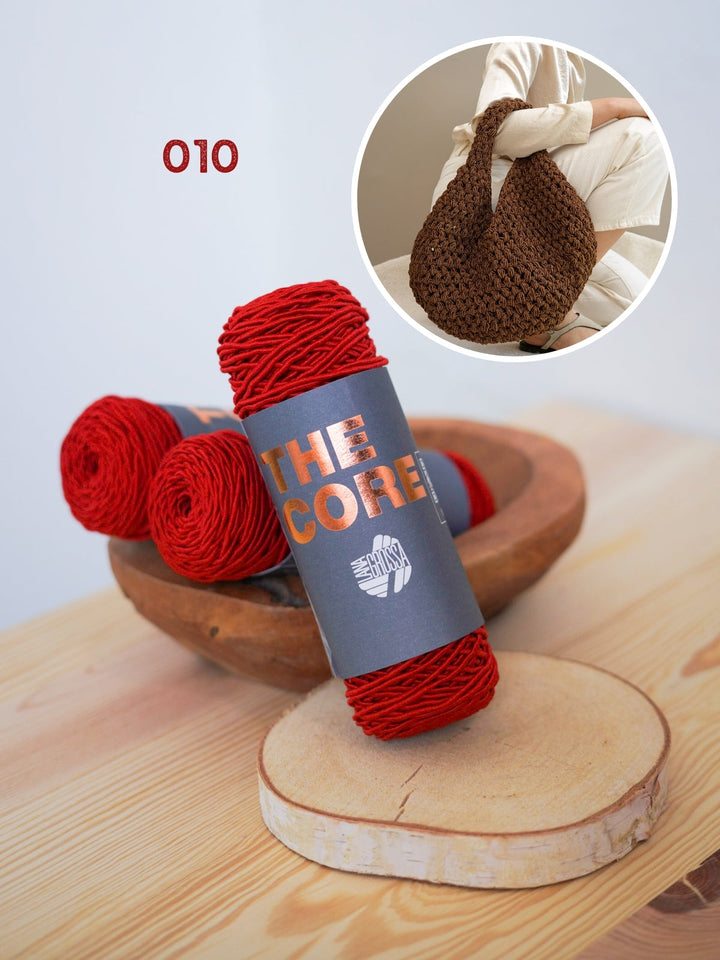 Häkelpaket The Core runder Shopper