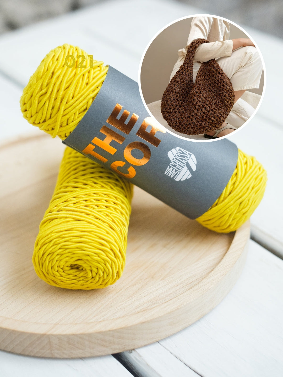 Häkelpaket The Core runder Shopper