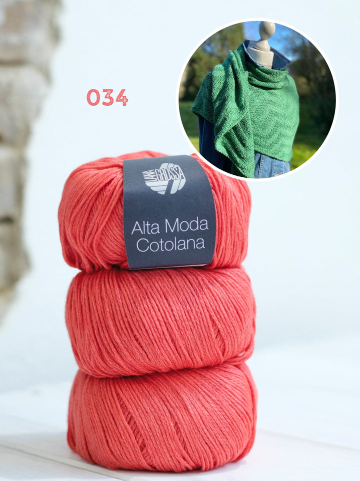 Strickpaket Lizas Tuch Swinging Lines