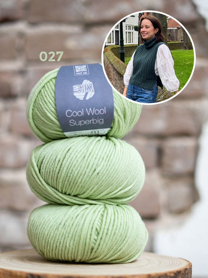 Häkelpaket Cardamom Pullunder – Studio Hook & Yarn