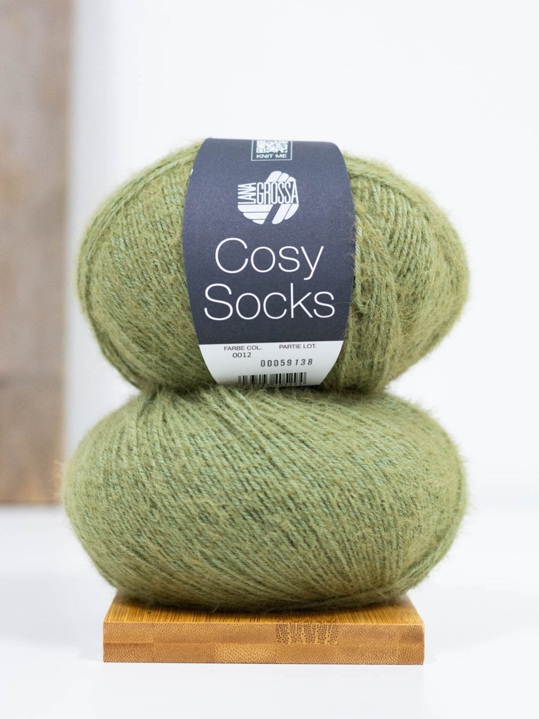 Cosy Socks 012 Graugrün