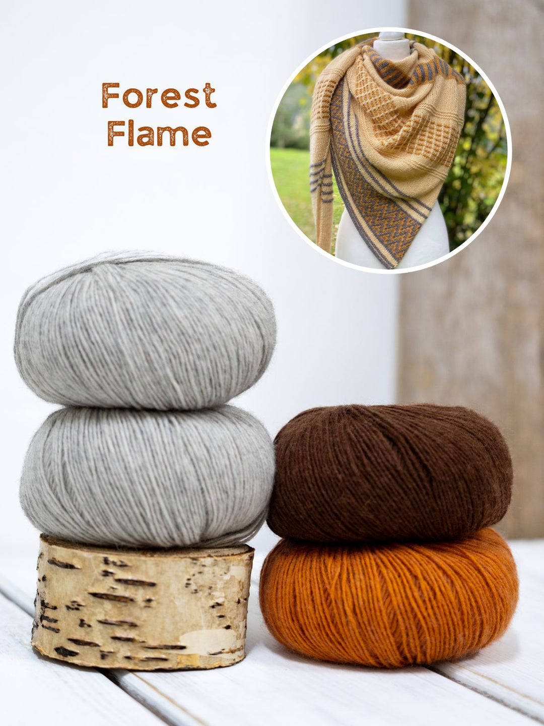 Strickpaket Lizas Tuch Cozy Gold