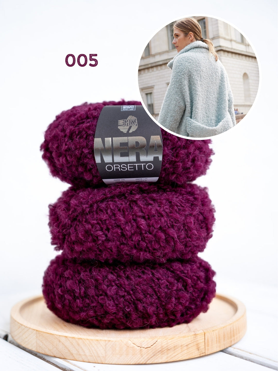 Strickpaket Orsetto Jacke