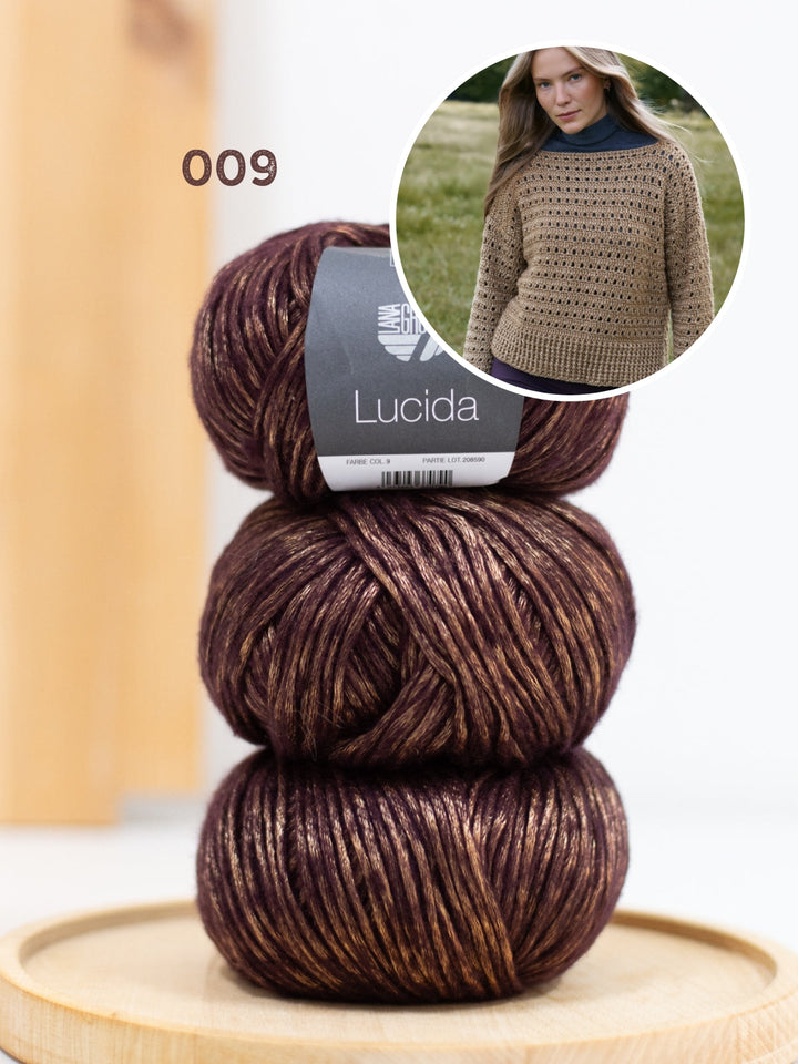 Häkelpaket Lucida Pullover