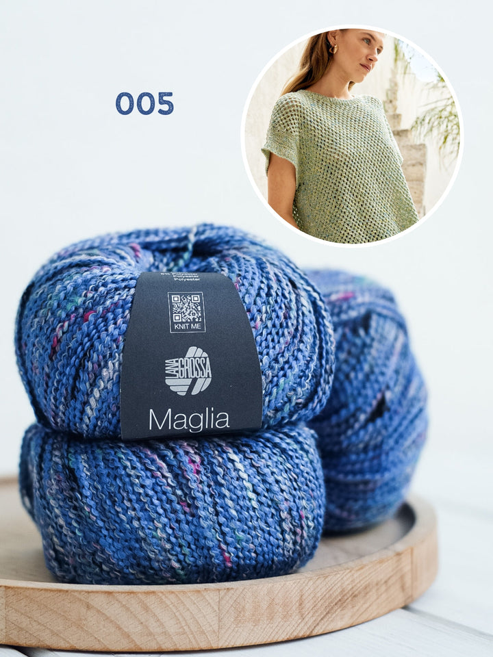 Strickpaket Maglia Ajour-Top