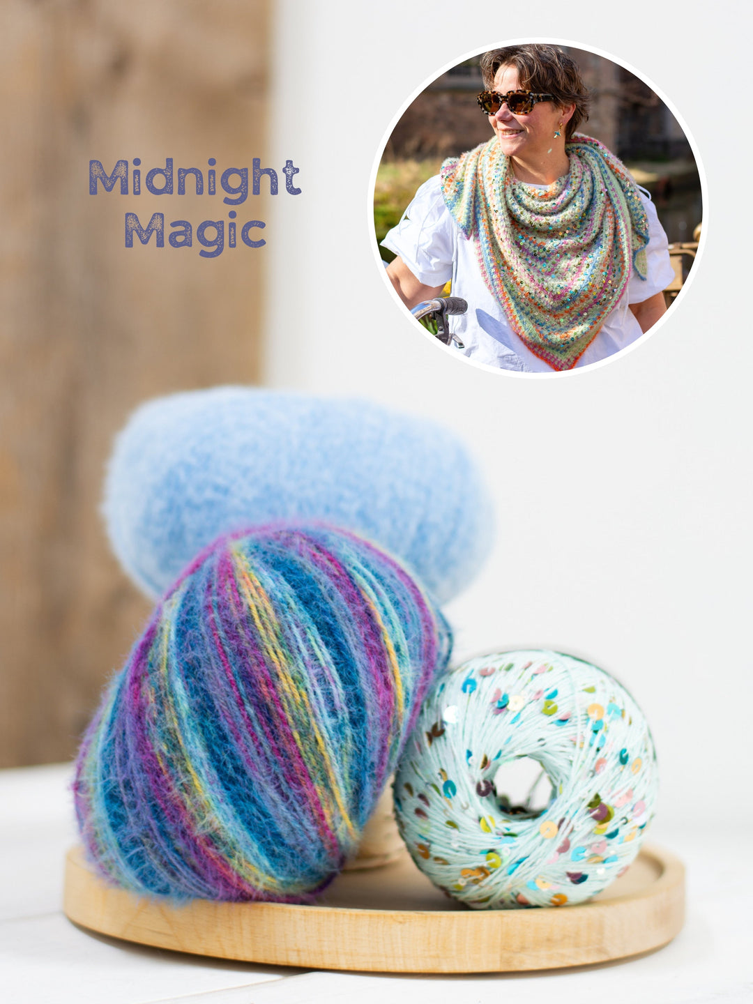Häkelpaket Spring Sparkle Tuch