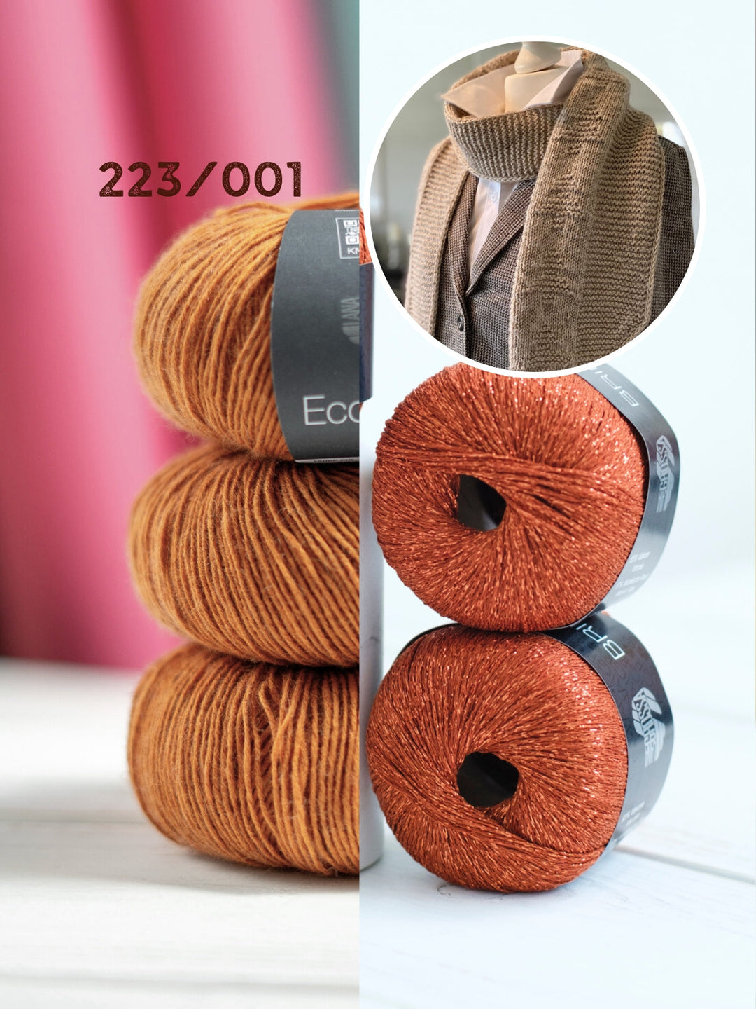 Strickpaket Lizas Schal Tiny Trees