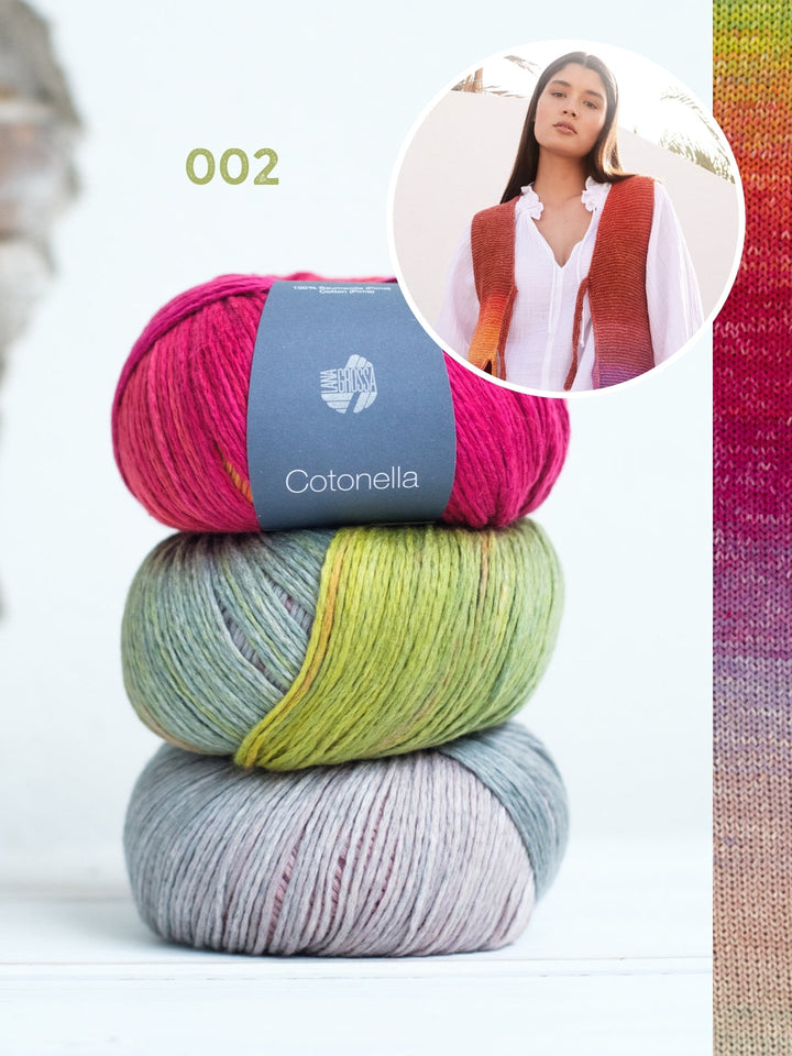 Strickpaket Cotonella Weste