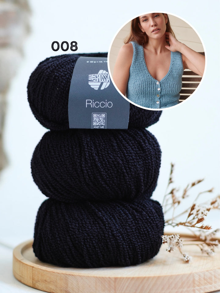 Strickpaket Riccio Weste