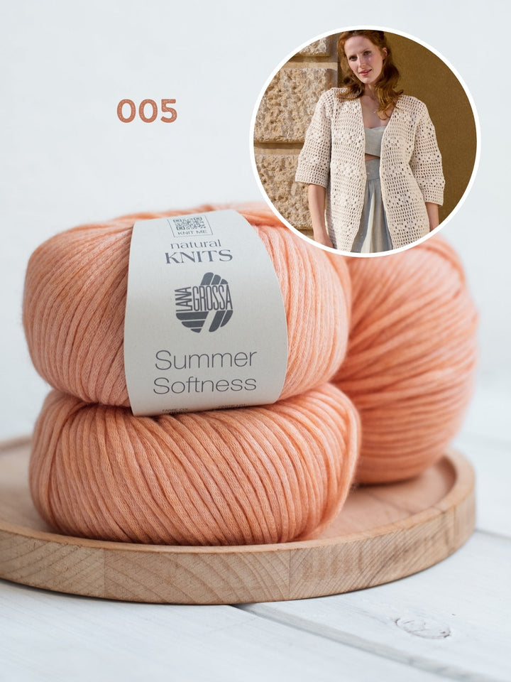 Häkelpaket Summer Softness Cardigan