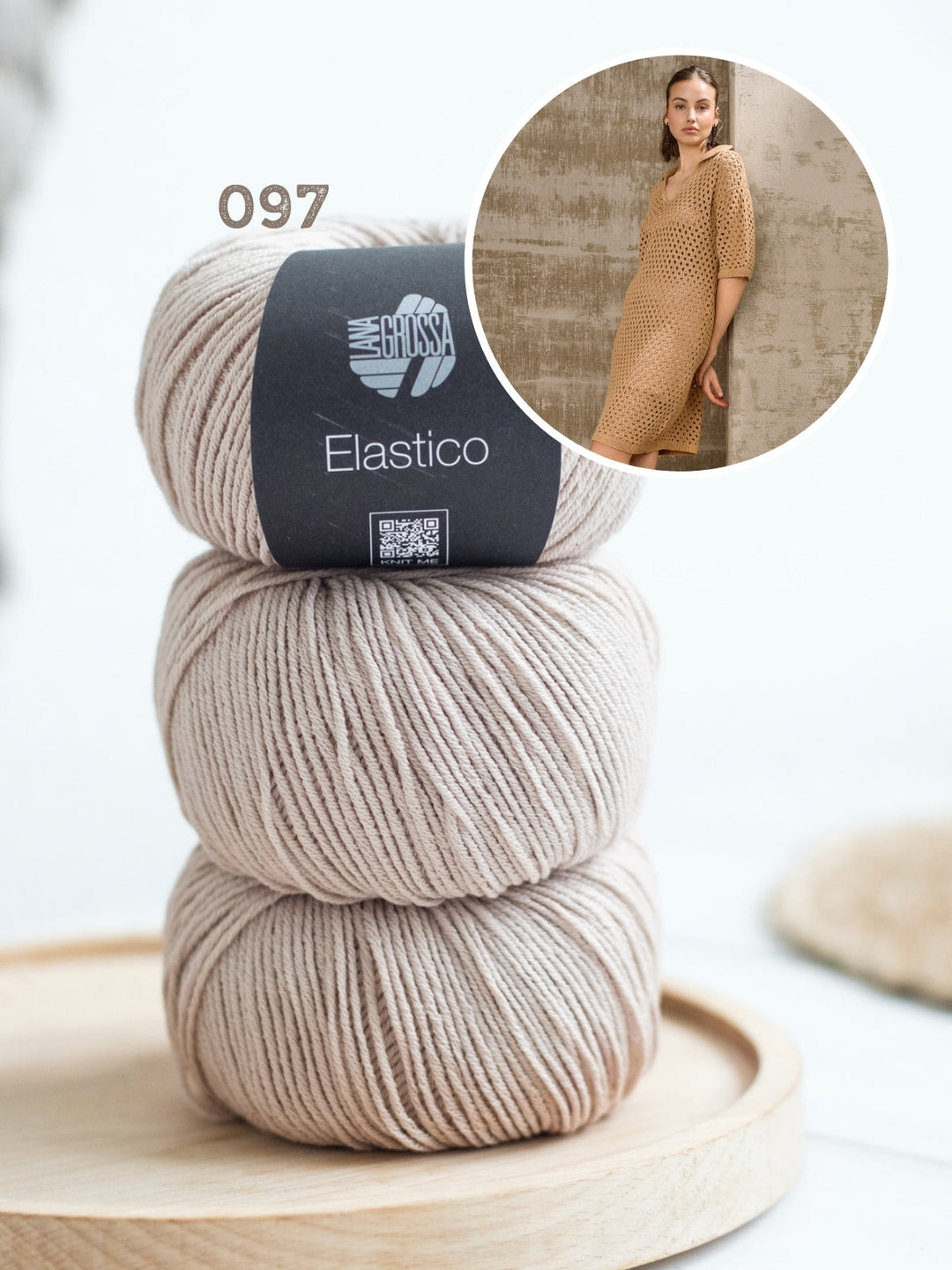 Strickpaket Elastico Kleid