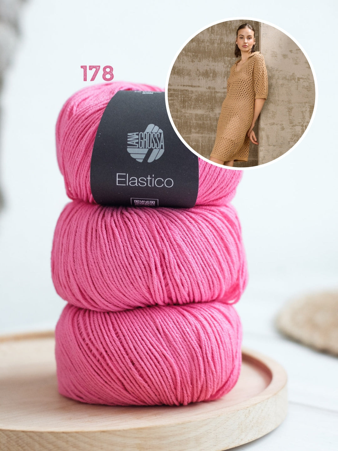 Strickpaket Elastico Kleid