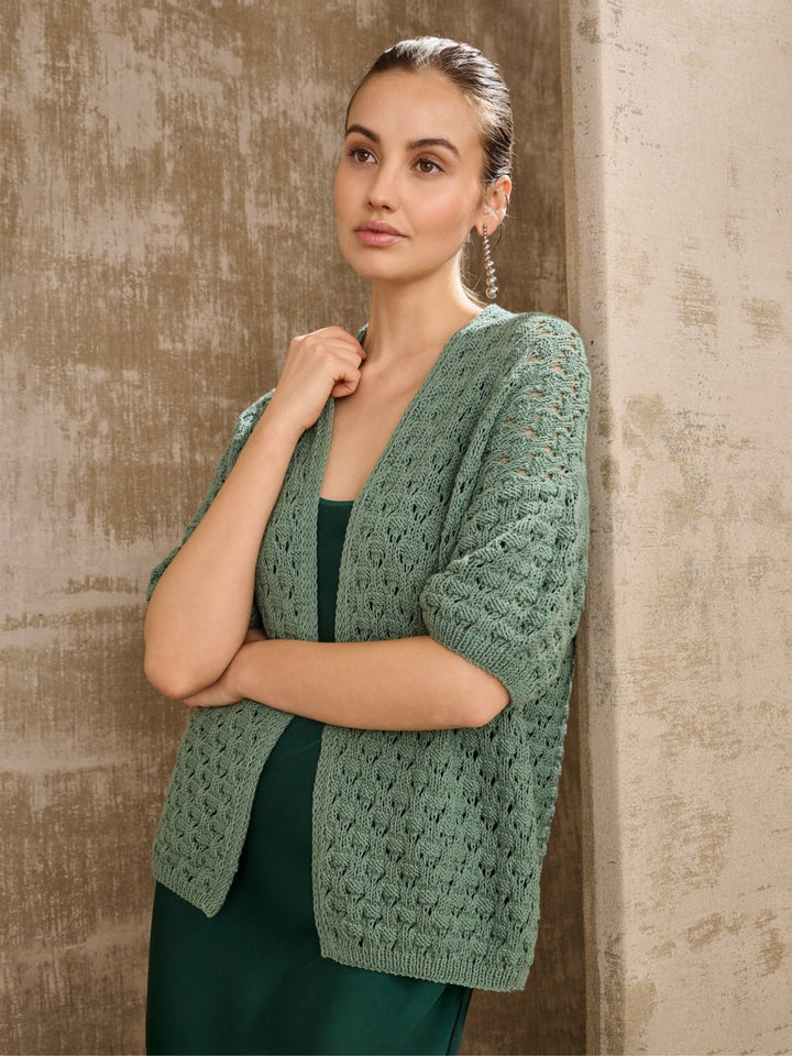 Strickpaket Elastico Jacke mit kurzen Ärmeln