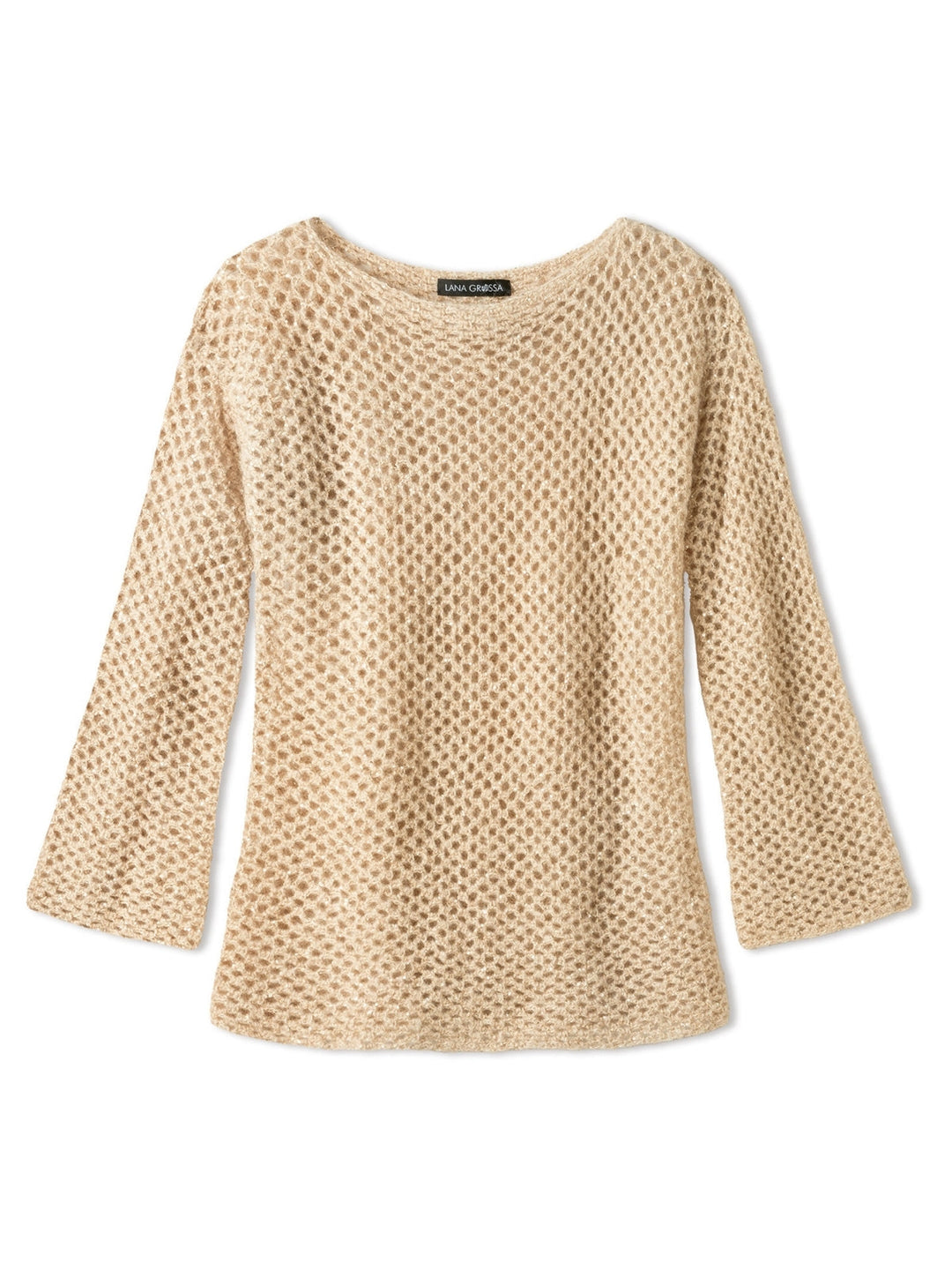 Strickpaket Summer Softness Glamour Lochmuster-pulli