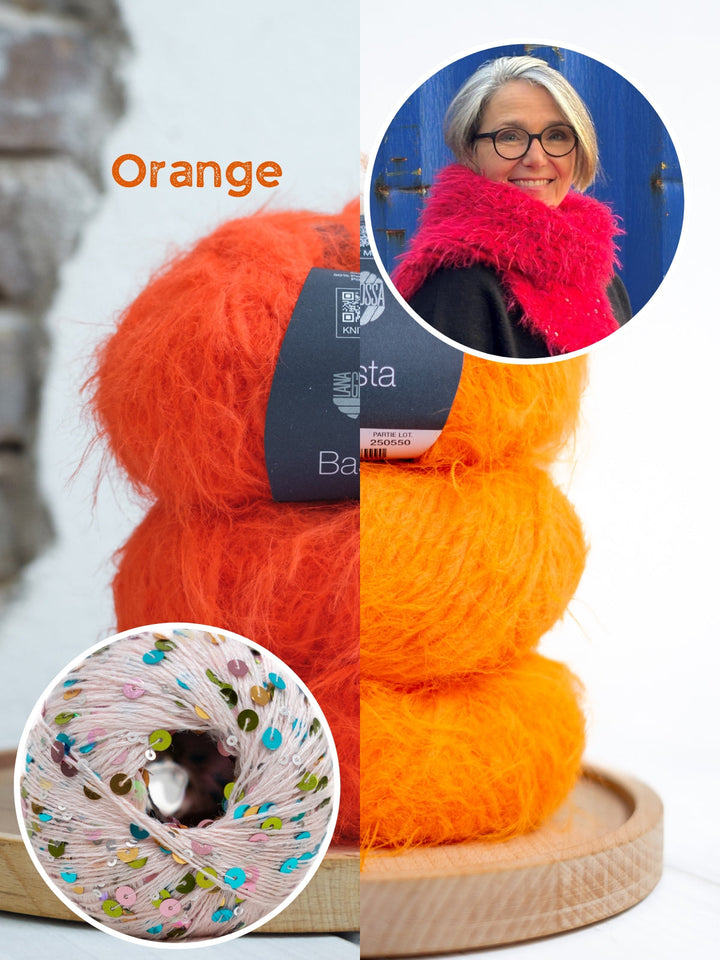 Strickpaket Weihnachten Loop - Tanja Steinbach