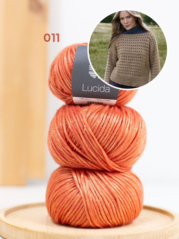 Häkelpaket Lucida Pullover