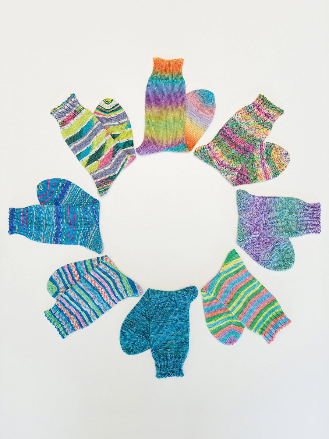 Sockenwolle-Probierpaket Best of Meilenweit