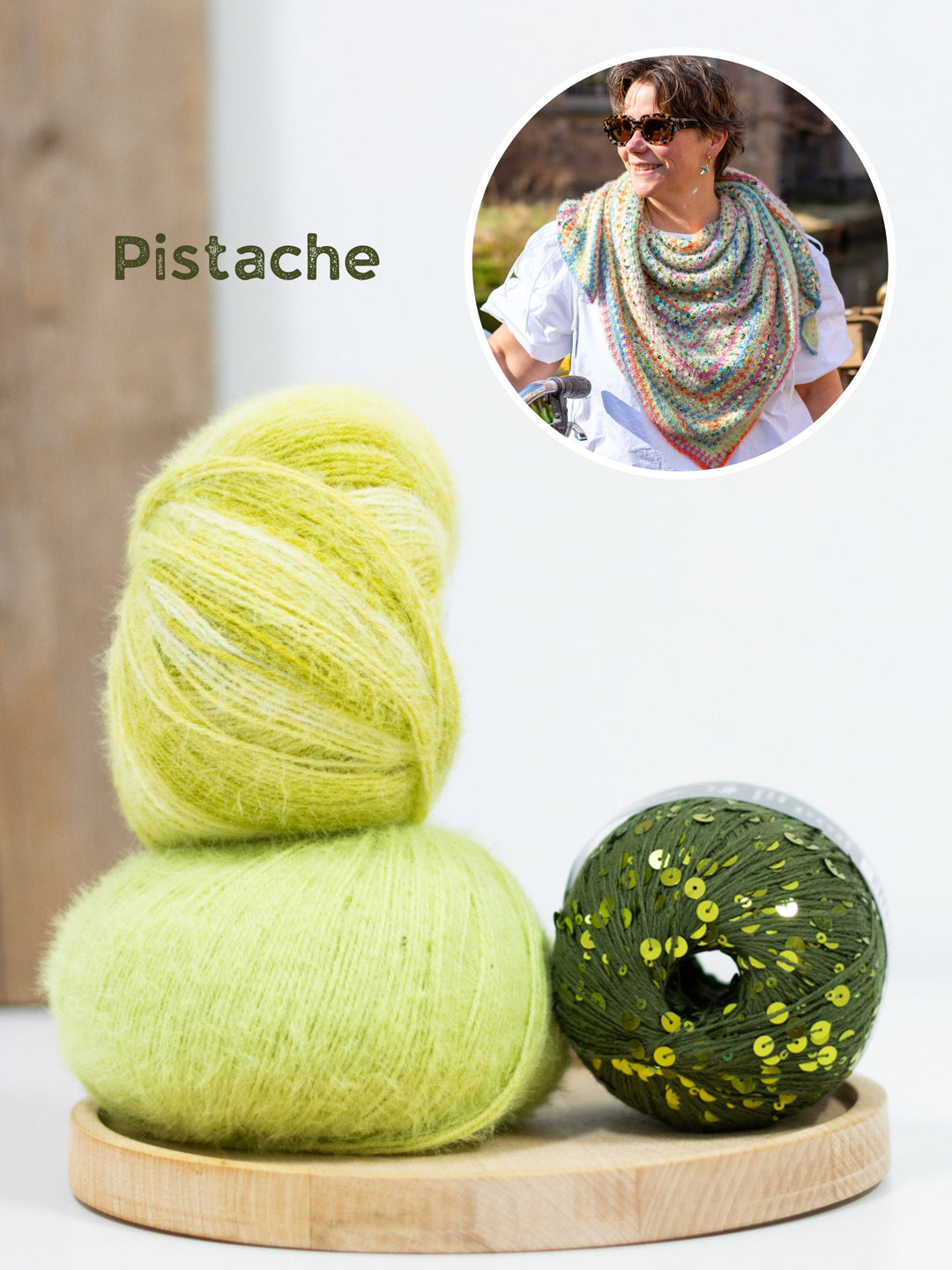 Häkelpaket Spring Sparkle Tuch