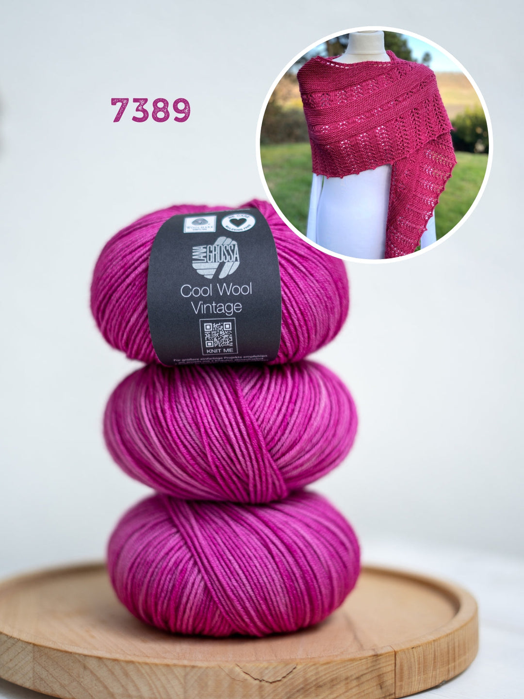 Strickpaket Lizas Tuch Muskatblüte