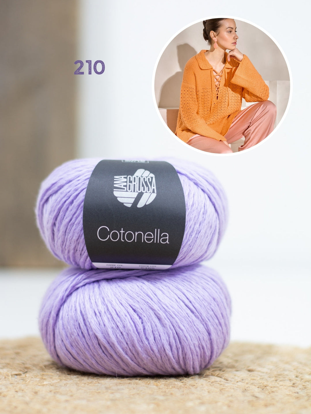 Strick- und Häkelpaket Cotonella Pullover