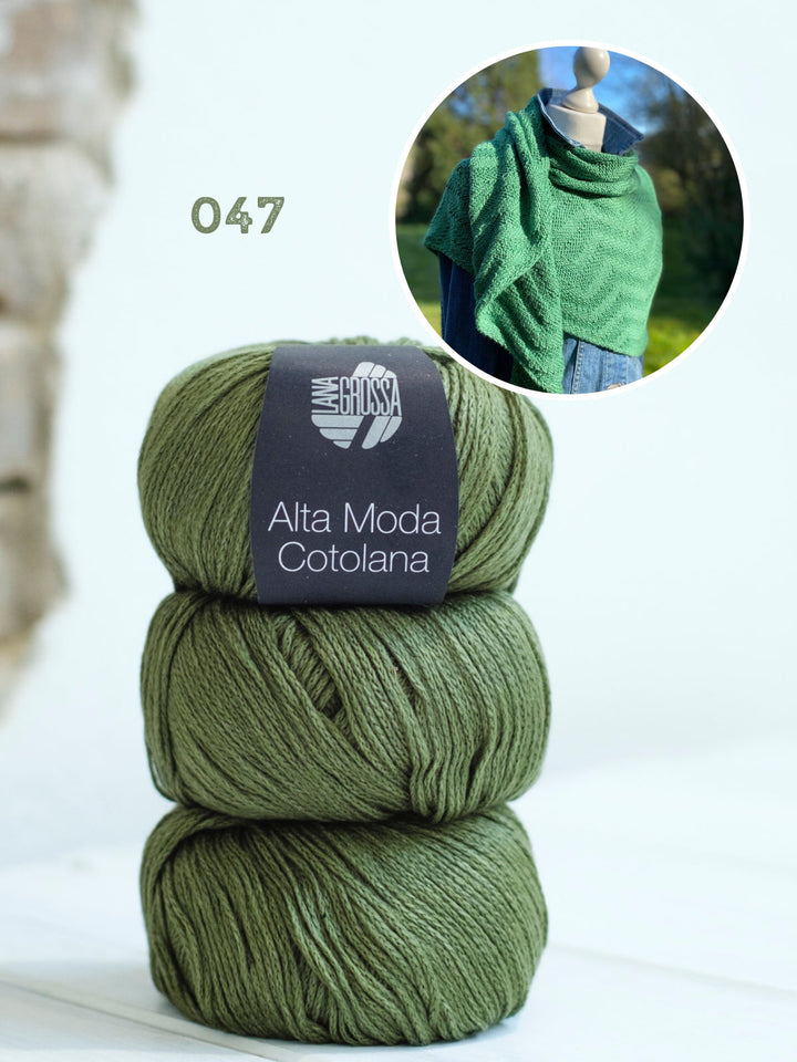 Strickpaket Lizas Tuch Swinging Lines