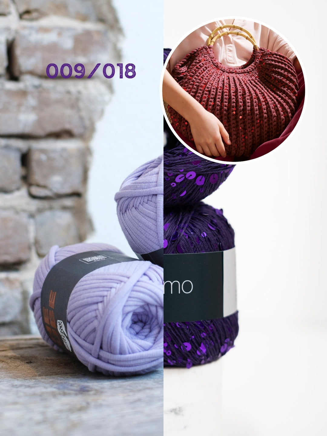 Häkelpaket The Tube Cosmo Beuteltasche