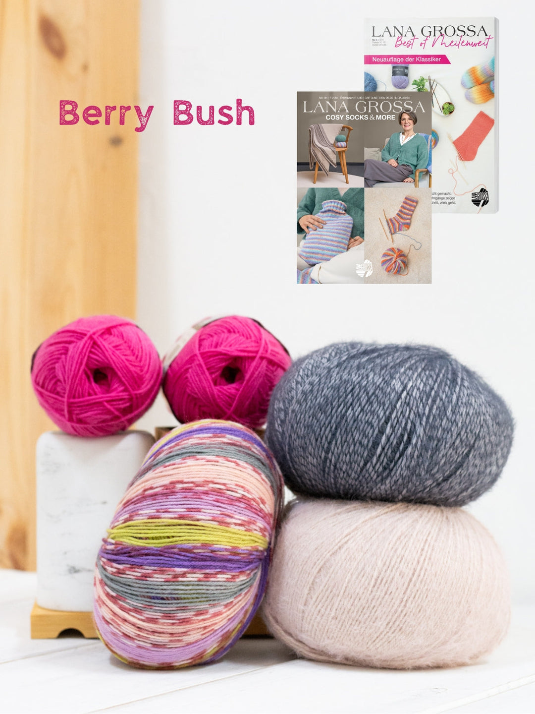 Strickpaket farbenfrohe Socken