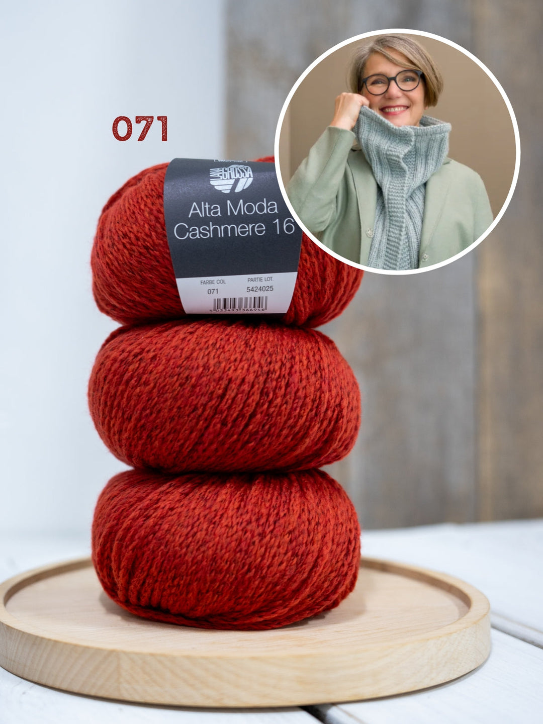 Strickpaket Offener Loop-Schal – Tanja Steinbach