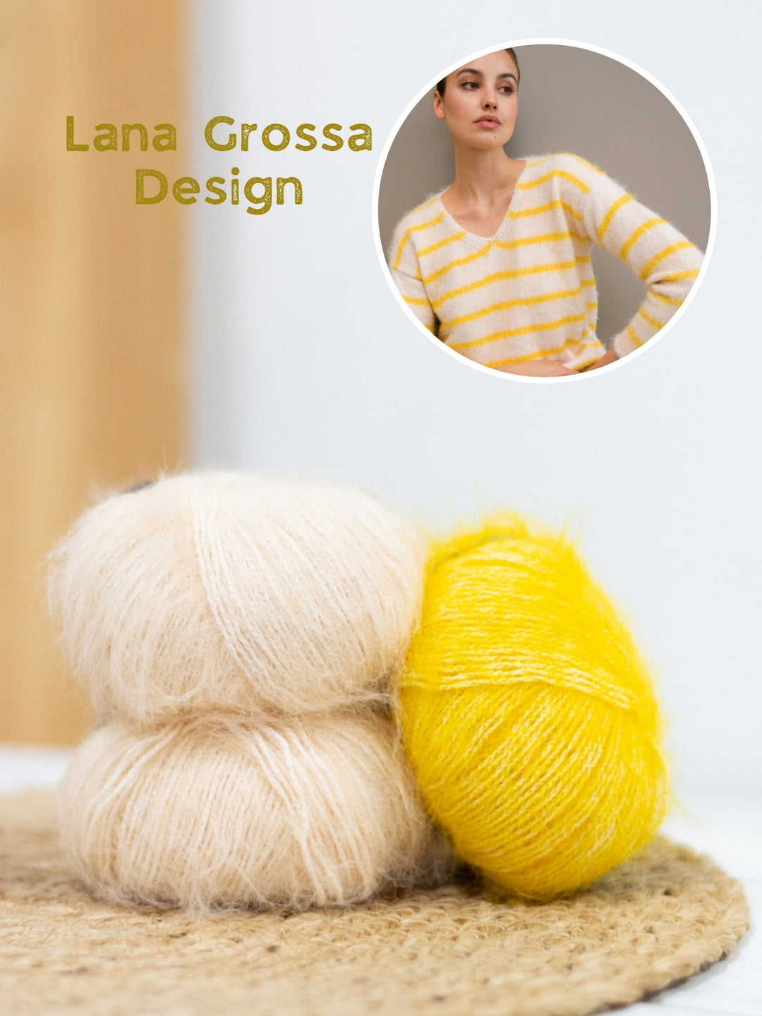 Strickpaket Finito Streifenpullover