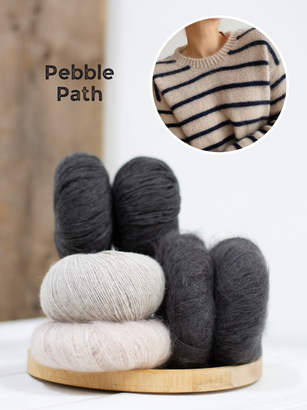 Strickpaket Bridget Sweater - Kolibri by Johanna