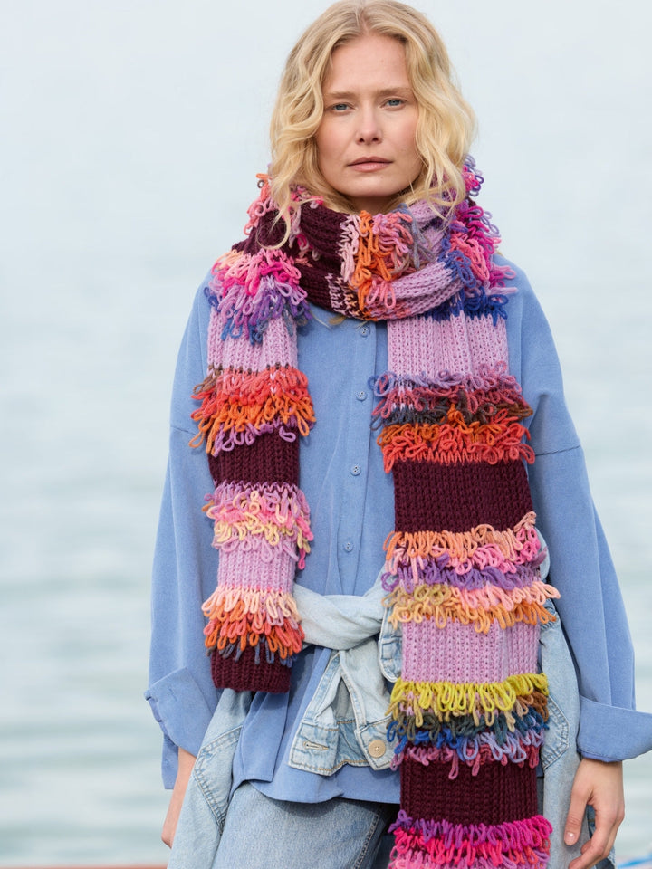 Strickpaket Farfalla Cool Merino Schal