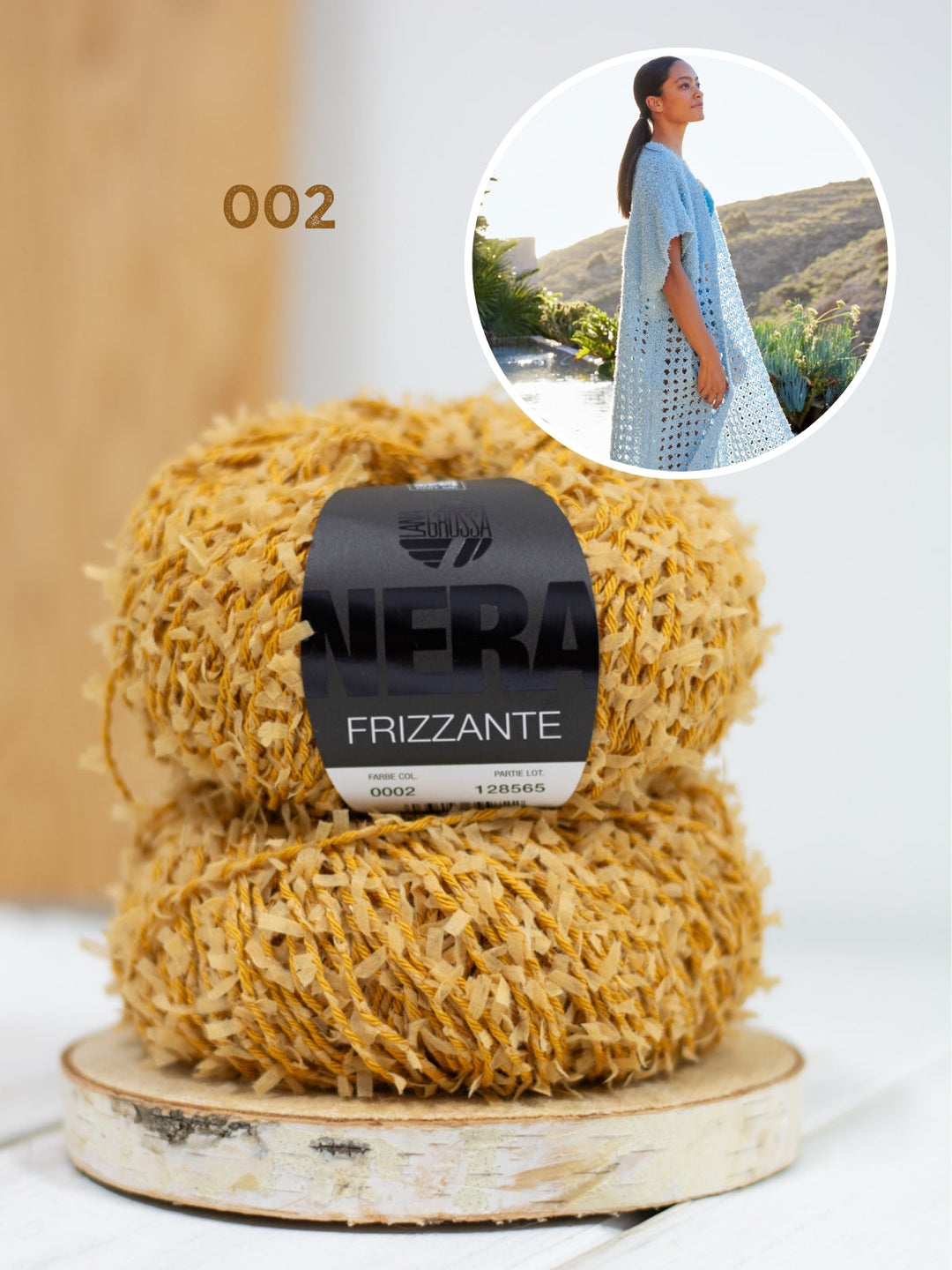 Häkelpaket Frizzante Lange Jacke