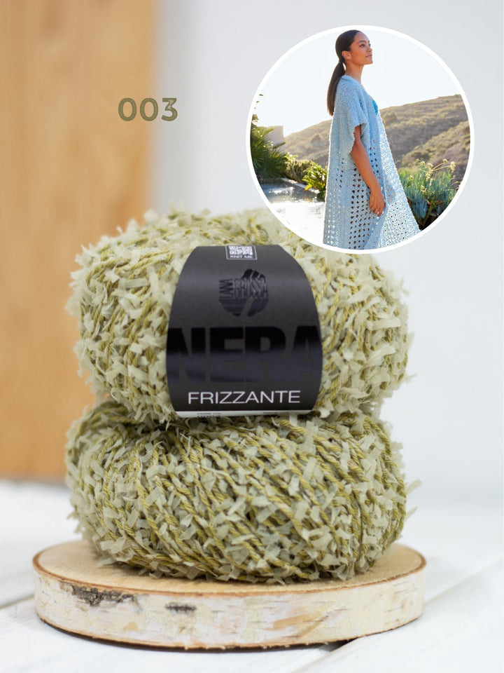 Häkelpaket Frizzante Lange Jacke