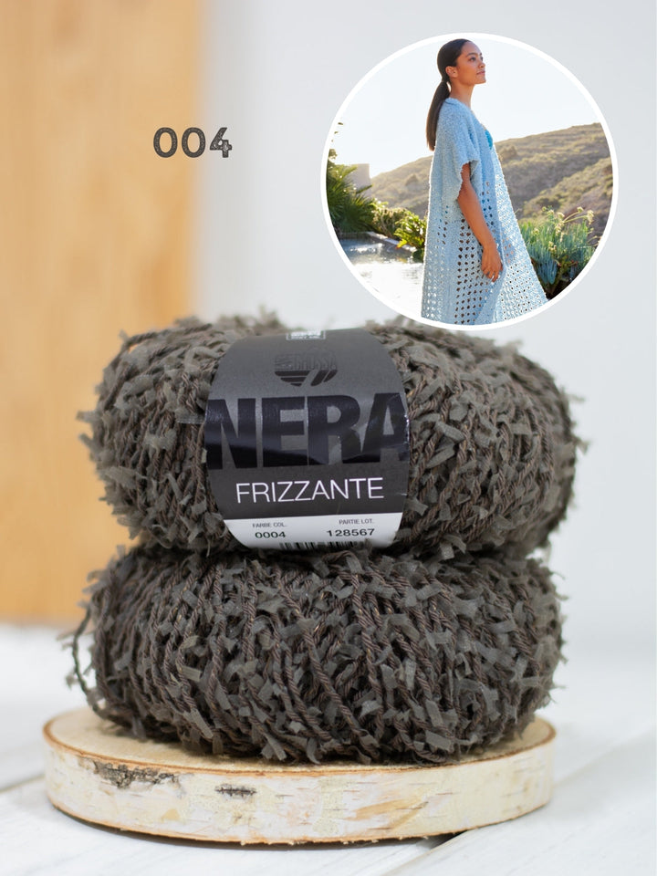 Häkelpaket Frizzante Lange Jacke