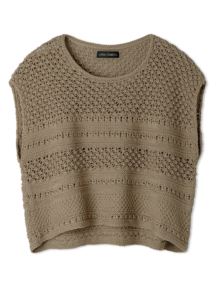 Strickpaket Promessa Top in Strukturmustern