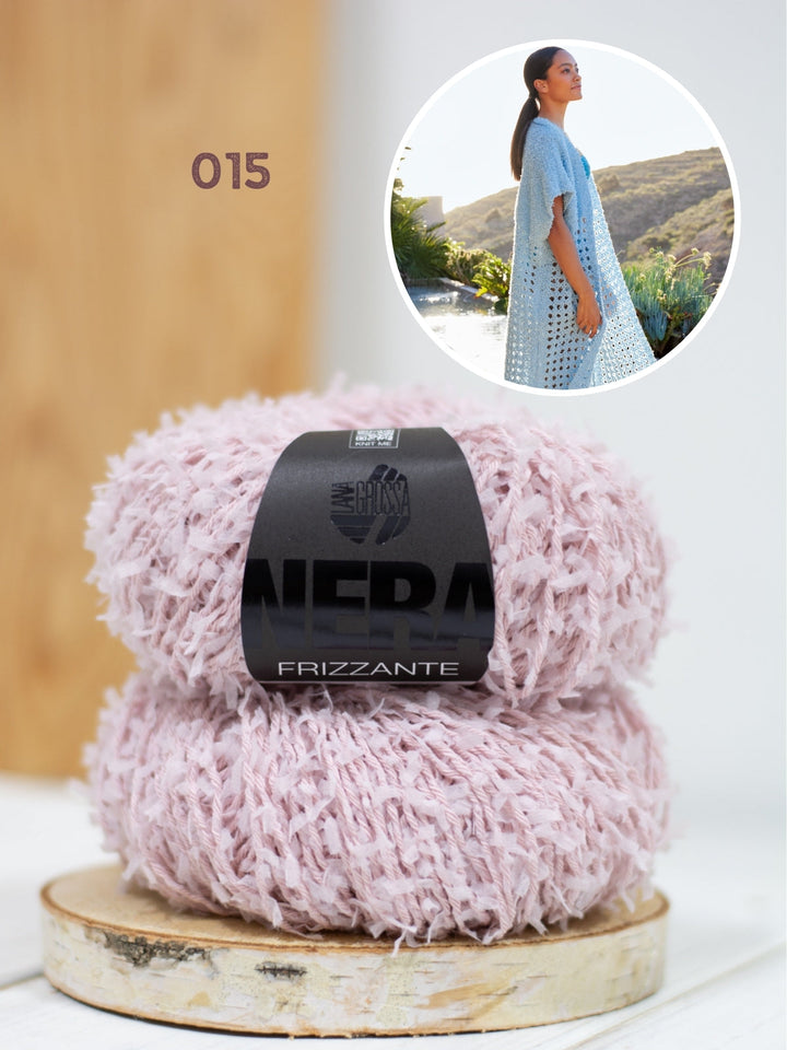 Häkelpaket Frizzante Lange Jacke